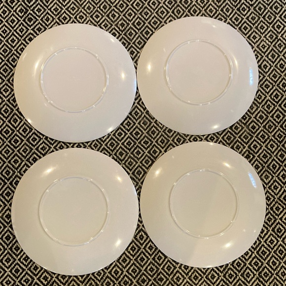 4 KATE SPADE Colorful Floral Peonies HVY DUTY Melamine 11-1/4" Dinner Plates - Picture 3 of 6